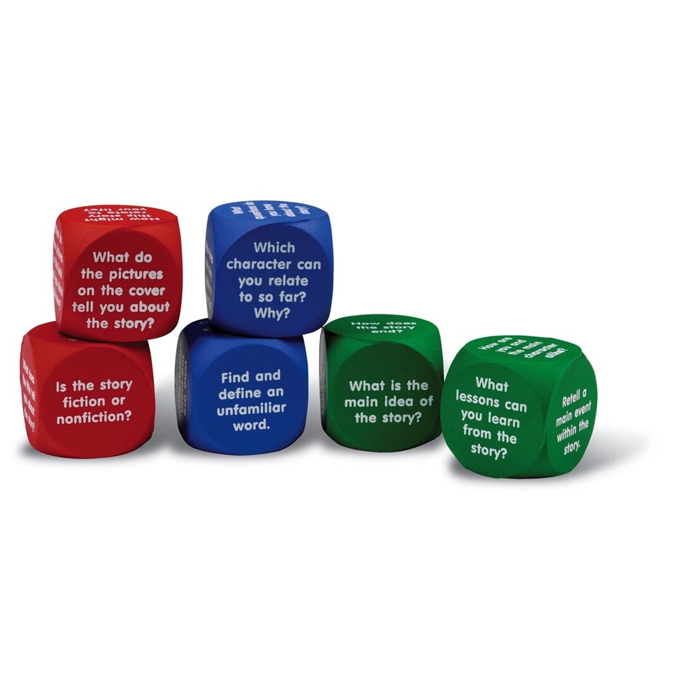 Reading Comprehension Cubes by Learning Resources