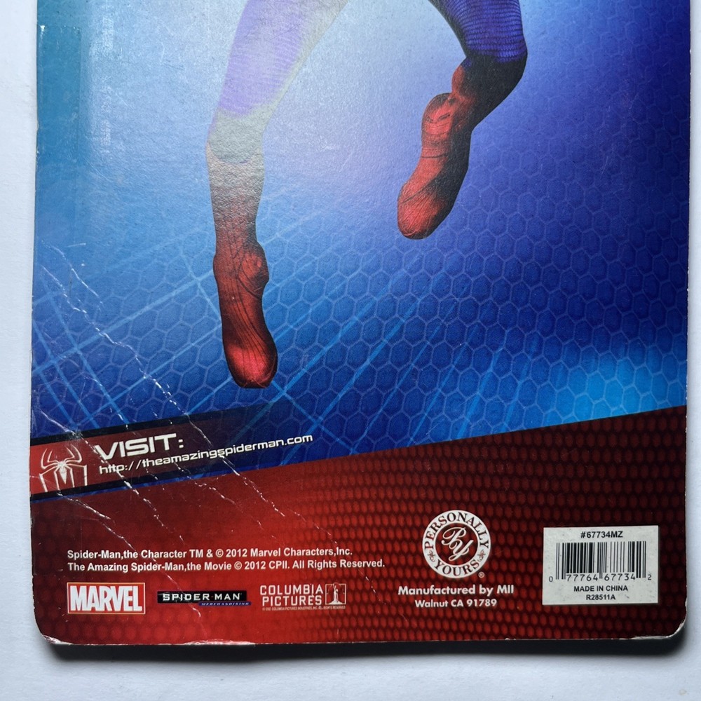 2012 The Amazing Spider-Man 8 Pack Erasers