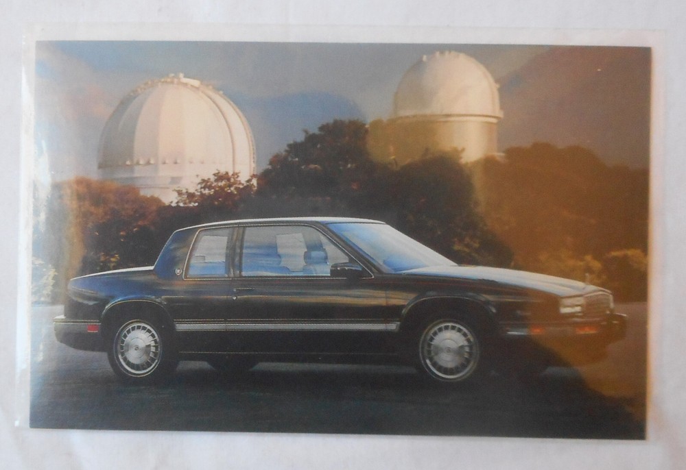 1987 CADILLAC   DEALER POST CARD GM