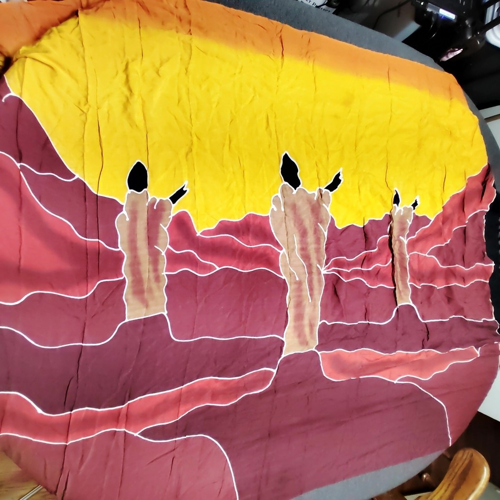 No Problem Africa Decorative Cloth with Topographical Design