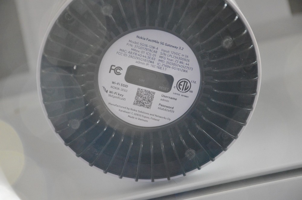 Nokia FastMile 5G Gateway 3.2 Unlocked