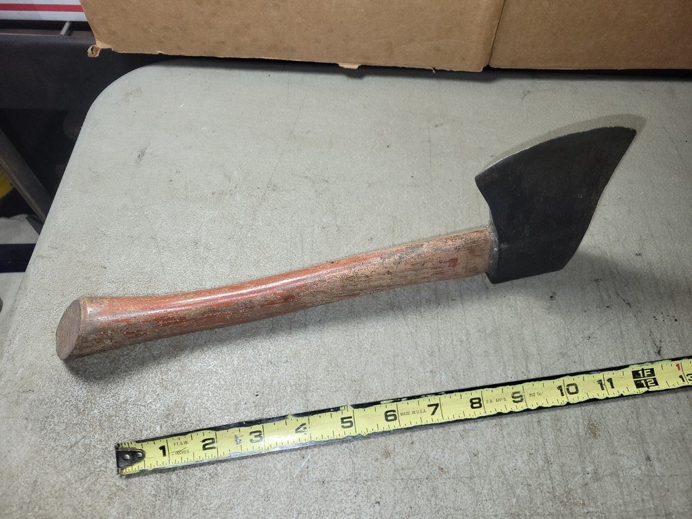 vintage plumb Permabond hatchet axe good user tool