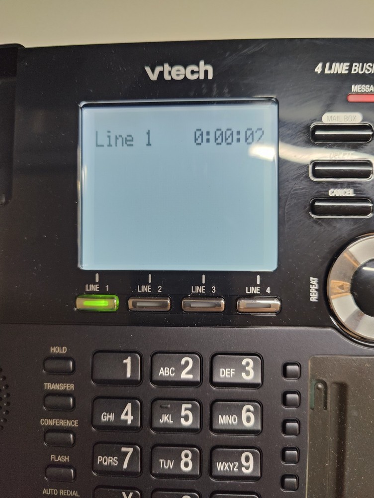 VTech AM18447 Business Office Phone System Main Console