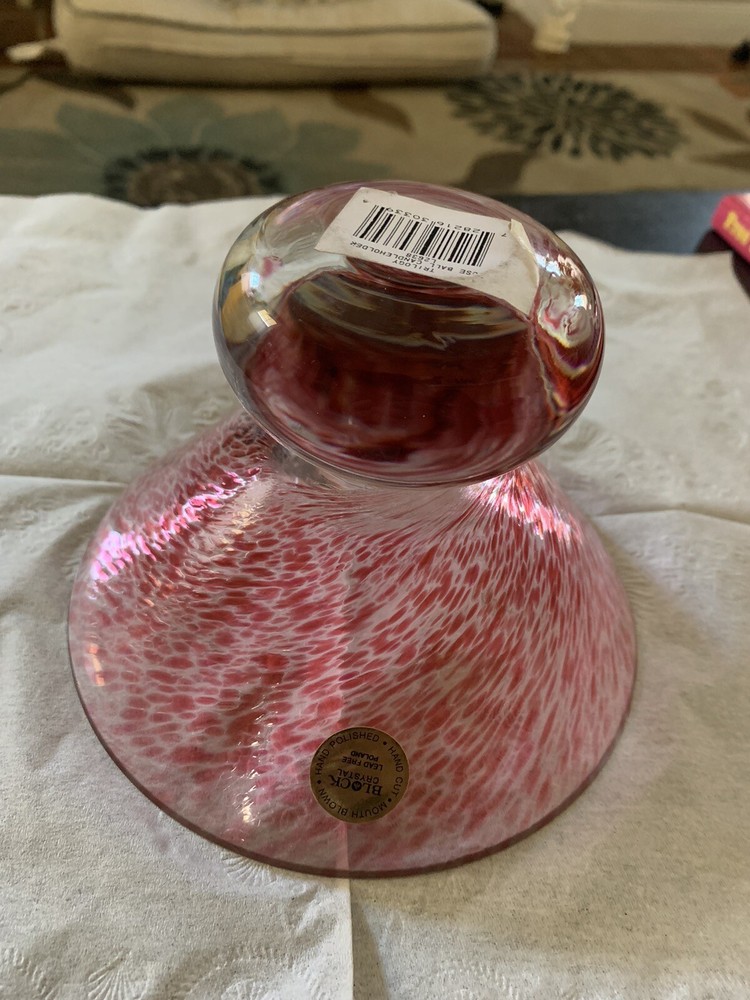 Mouth Blown Block Crystal Poland