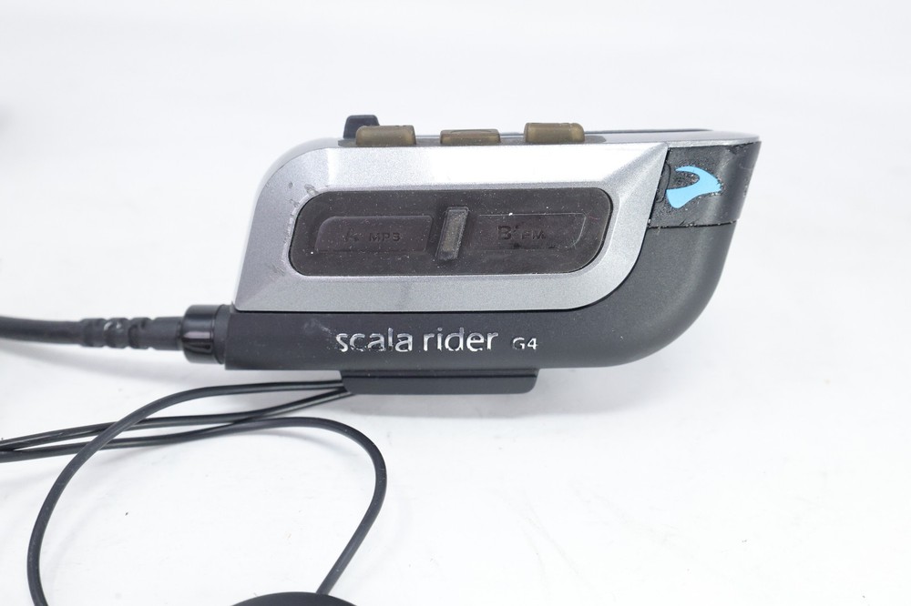 Scala Rider G4 Motorcycle Bluetooth Intercom - Tested and Working