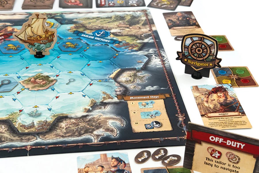 Outset Games Feed the Kraken Strategy Board Game