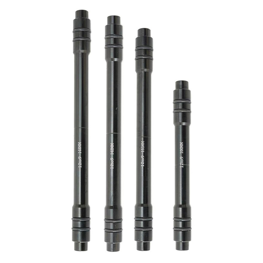 Bicycle Thru Axle 12mm to 9mm Quick Release Hub Skewer Adapter Conversion