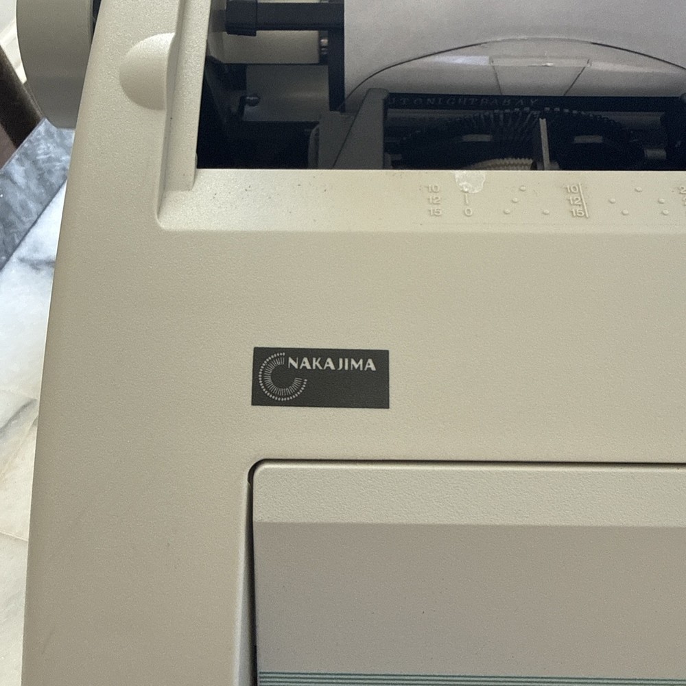 Nakajima WPT-150 Portable Electronic Word Processing Typewriter