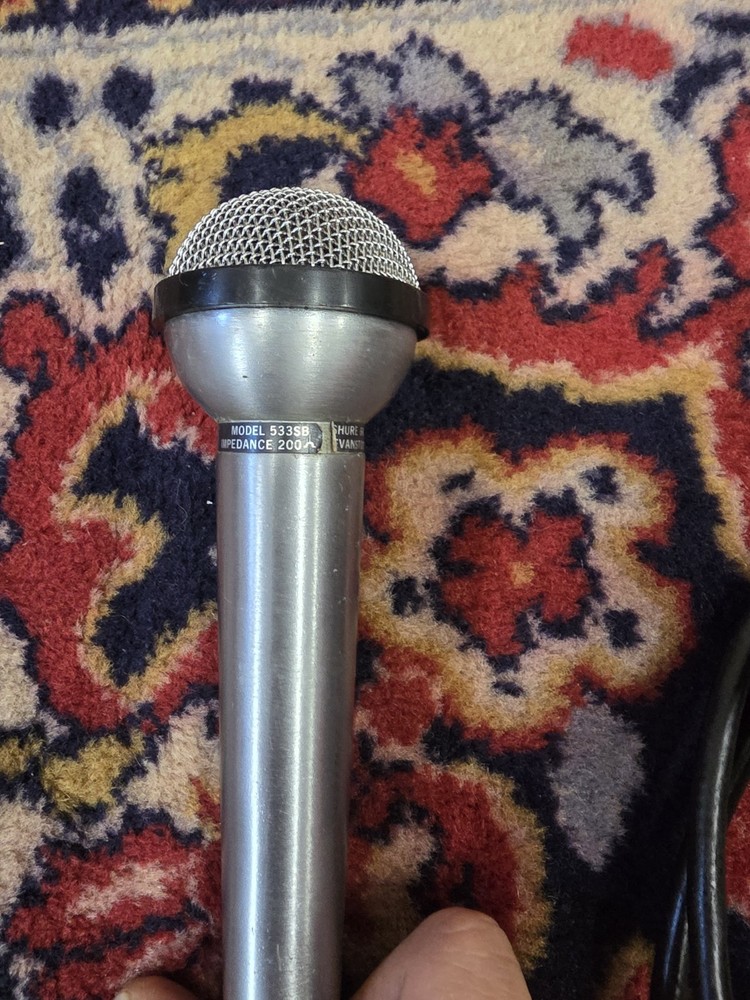 Shure 533sb Sphereodyne Dynamic Microphone With Connector