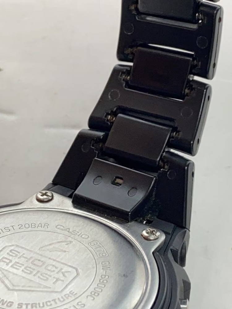CASIO Solar Watch G SHOCK Digital BLK Black Black