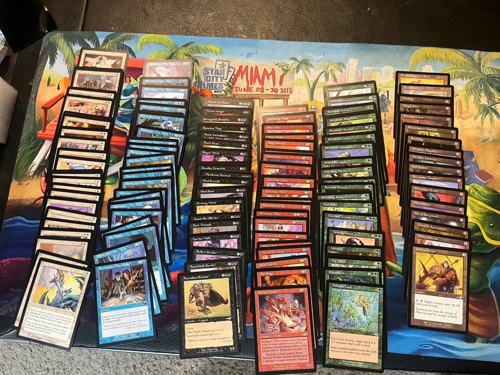 NM Nemesis - Complete Set 143/143. Mtg Magic the Gathering