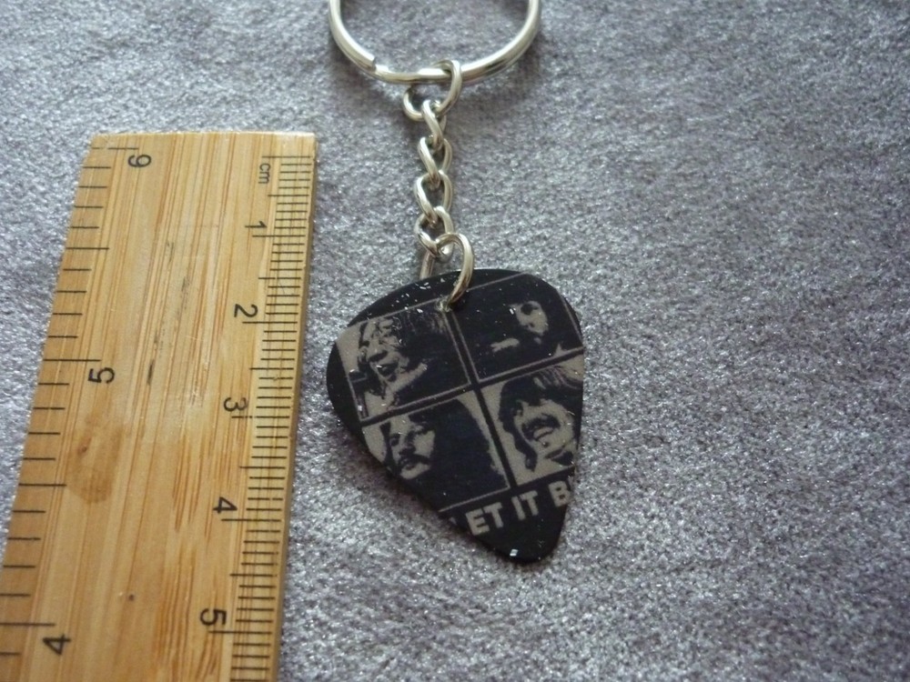 The Beatles Let It Be" " keyring...Handmade...