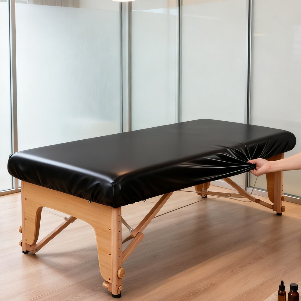 Massage Table Sheets PU Leather Fitted Mat Massage Table Cover Sheet