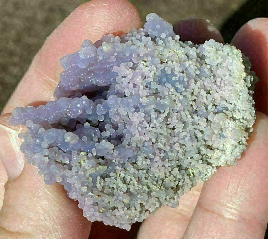 ~Weird~ Botryoidal Grape Chalcedony Specimen - AKA Mankarra Agate - C9