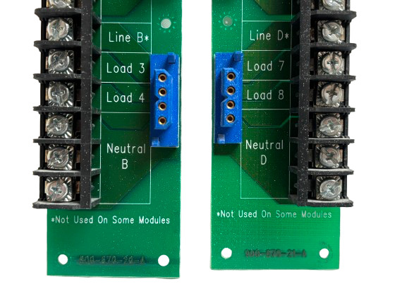 Vantage AC Power Terminal Board, AB & CD Boards - PreOwned
