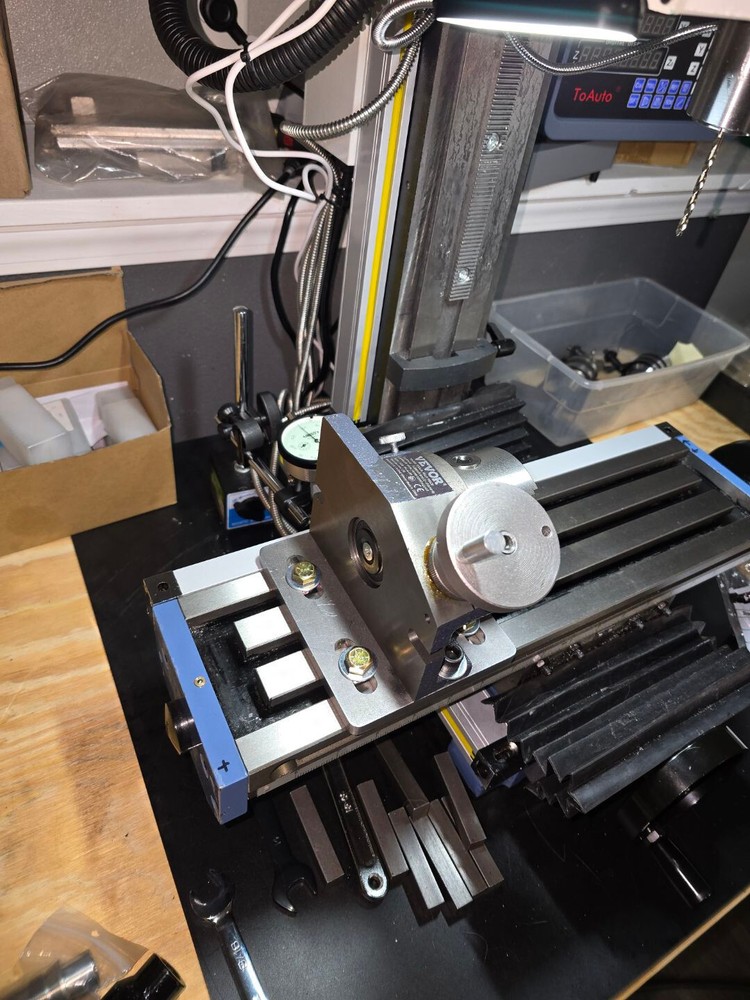 Adapter plate for VEVOR Rotary Table for Milling Machines 4''