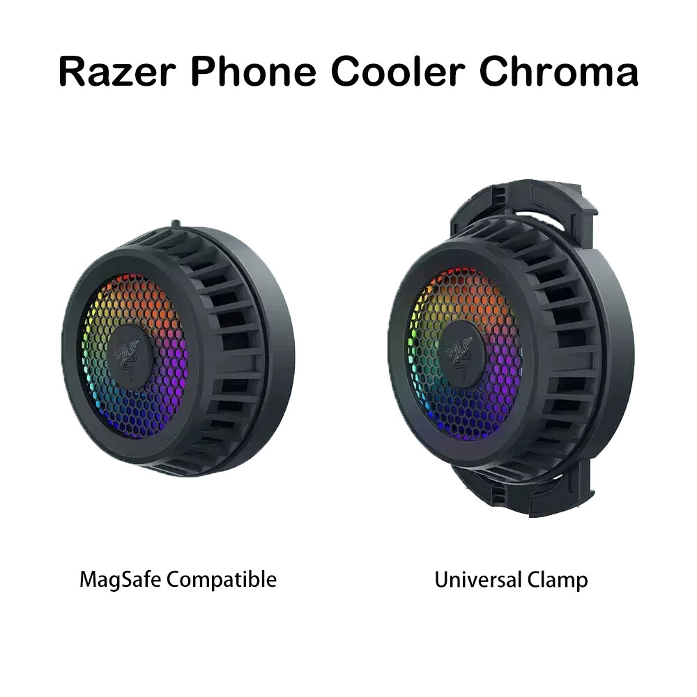 Razer Phone Cooler Chroma Game Radiator Accessories For iPhone and Android