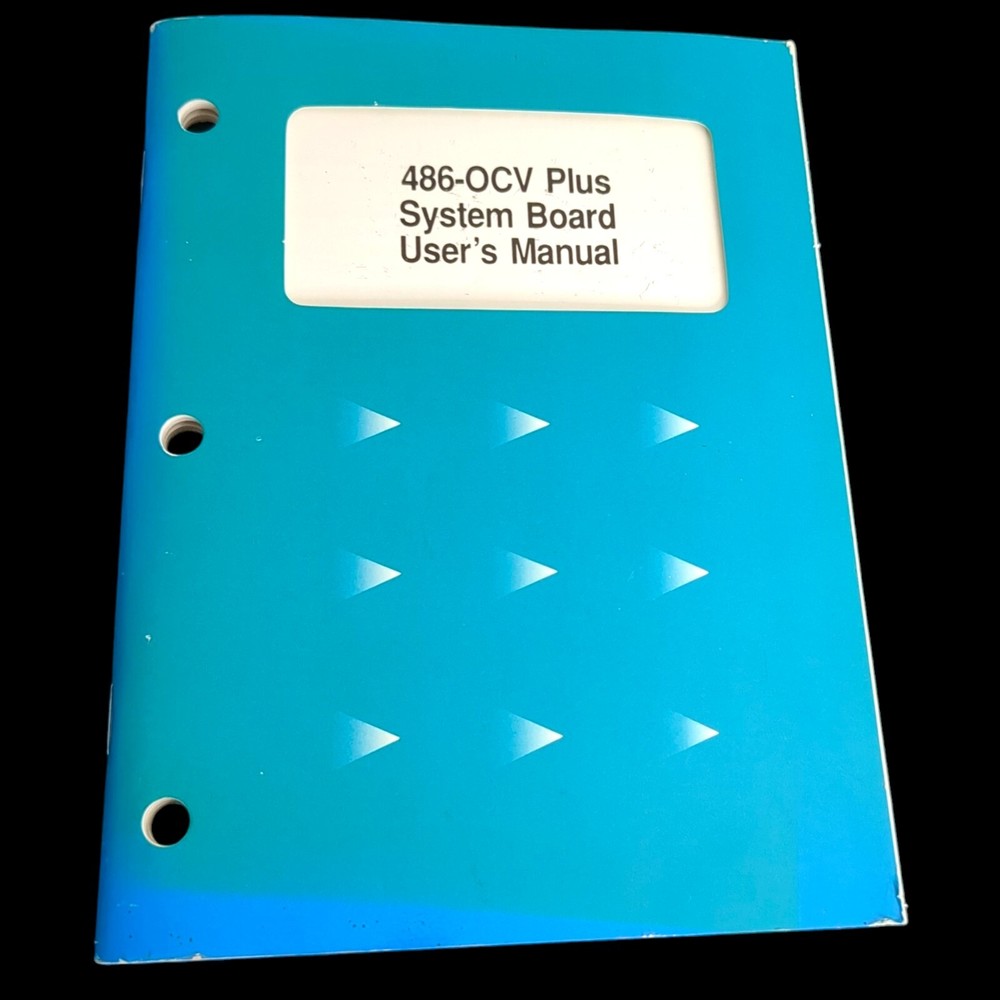 486-OCV Plus System Board User's Manual, Mother Board, Main Board