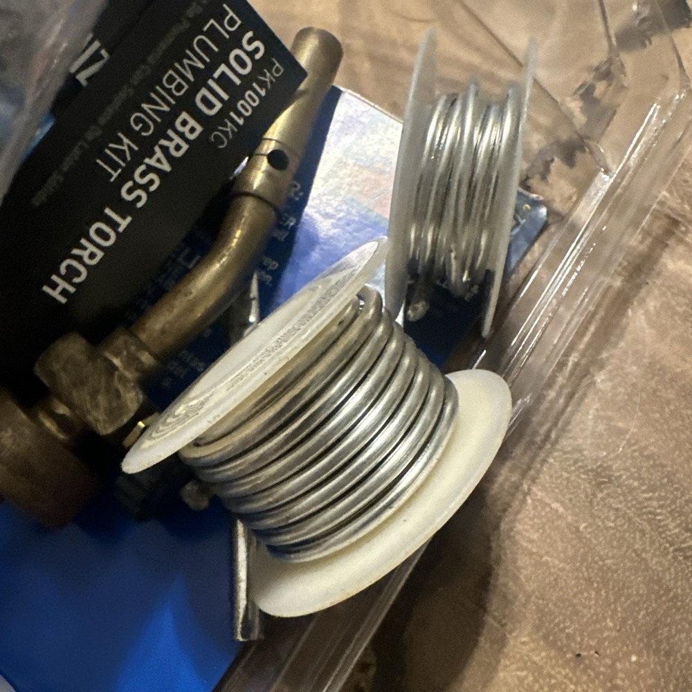 Authentic Bernzomatic PK1001KC Solid Brass Torch Plumbers Kit 5 Pc