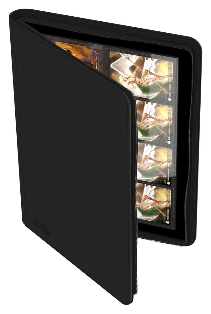 Ultimate Guard Zipfolio 320 - 16 Pocket Xenoskin Black