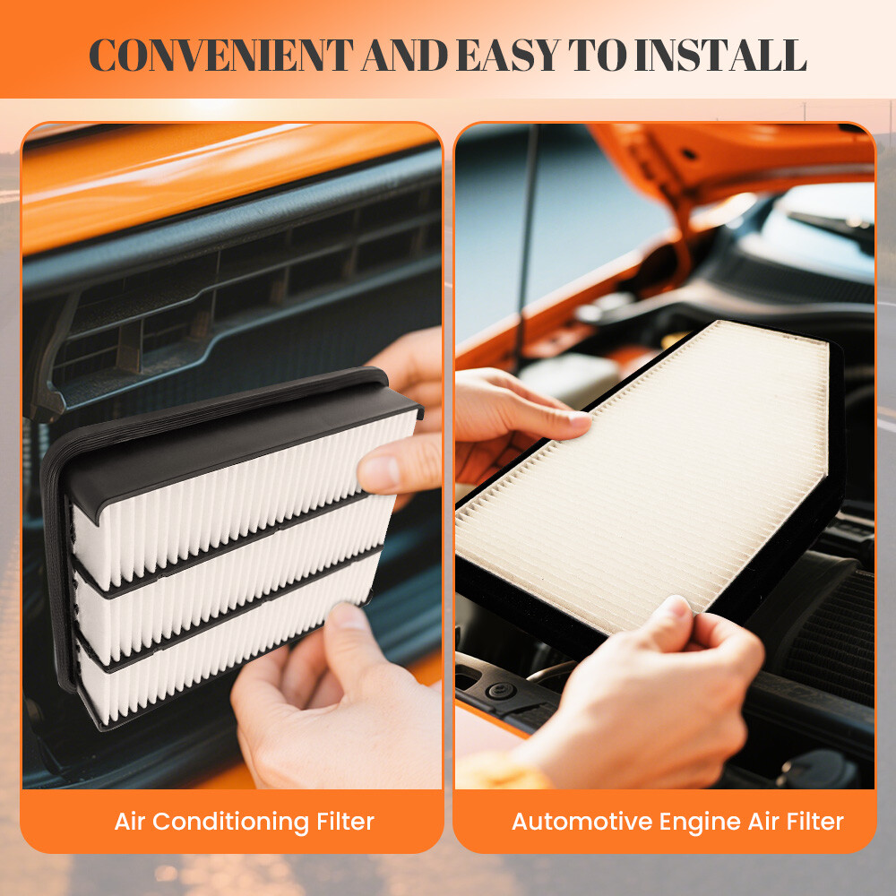 Engine & Cabin Air Filter Set For Jeep Compass Patriot for Caliber 2011 - 2017