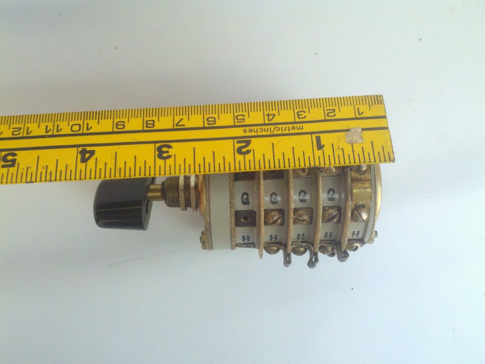 Vintage 9 Pole Rotary Switch
