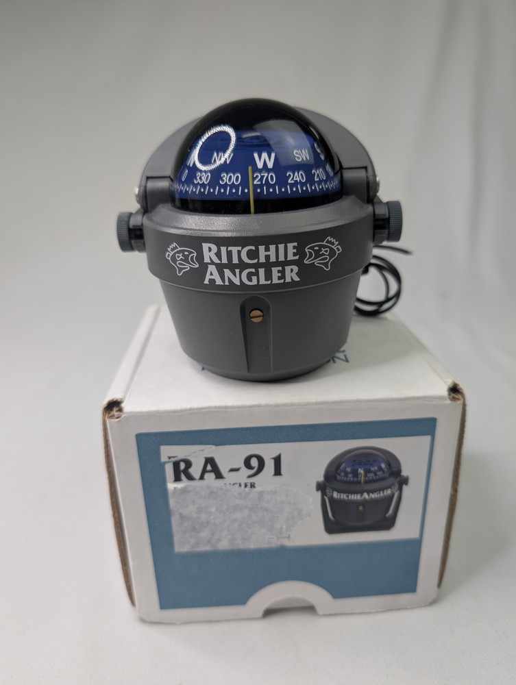 Ritchie Compass, Bracket Mount, 2.75" Dial, Grey RA-91