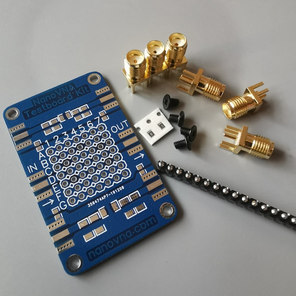 Testboard Kit Test Board Network Analyzer Attenuation Pad Filters Plastic
