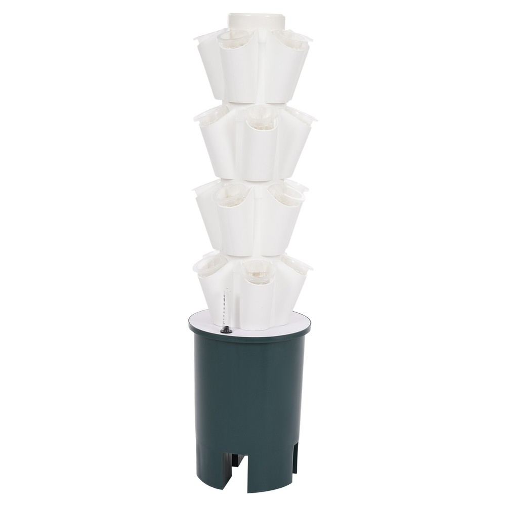 20 Hole Hydroponic Tower Hydroponics Growing System Kit Vertical Planting Tower