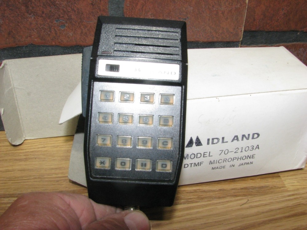 70 2103A Midland DTMF microphone