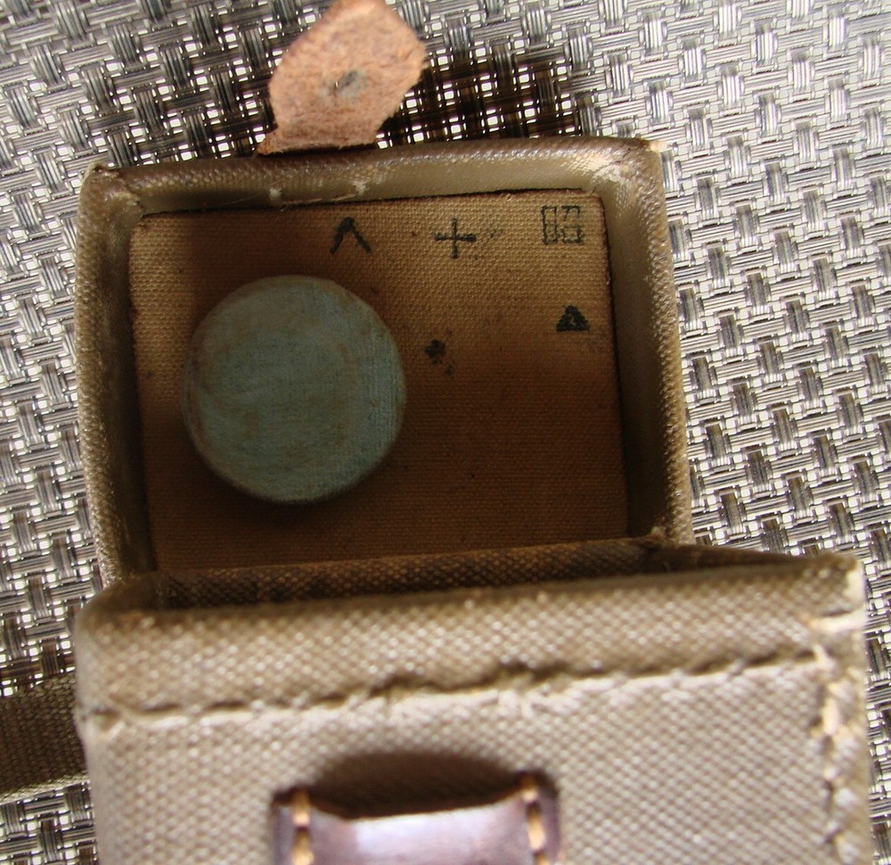 WW2 Japanese Sniper Scope Case...for 4x Type 99 Scope...WITH STRAPS: