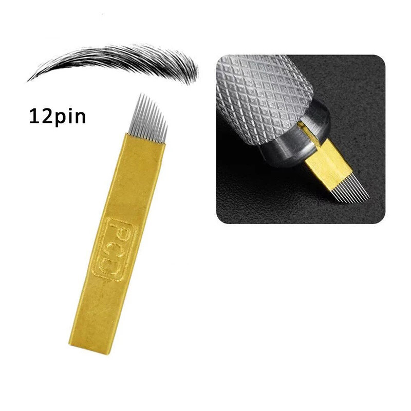 Microblading Needles Permanent Makeup Eyebrow Tatoo Blade For Manual Tattoo Pen