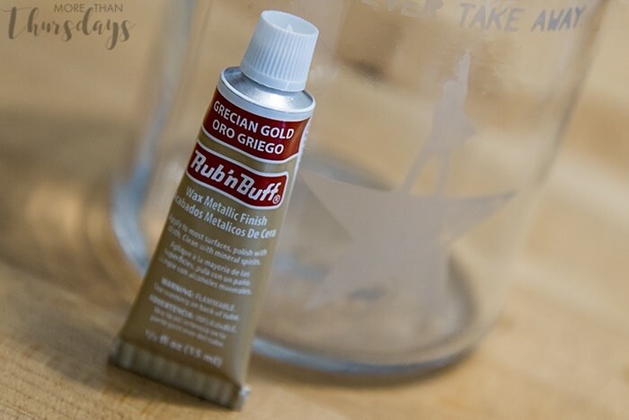 Amaco Rub'N Buff, Grecian gold