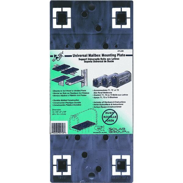 Mailbox Mounting Bracket Plate