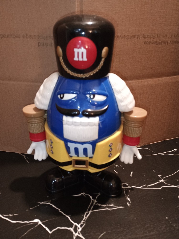 M&Ms Limited Edition Nutcracker 10" Candy Dispenser.