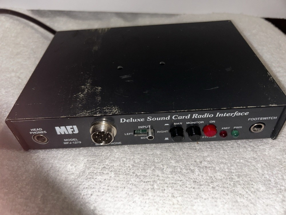 MFJ-1279 DELUXE SOUND CARD INTERFACE (UNTESTED)