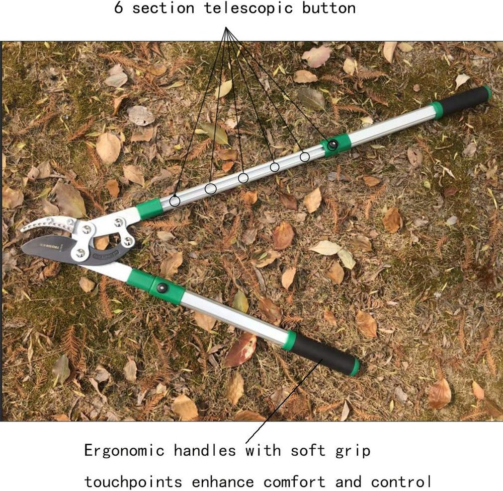 SK5 High-Performance Compound Action Anvil Lopper,Chops Thick Branches with Ease