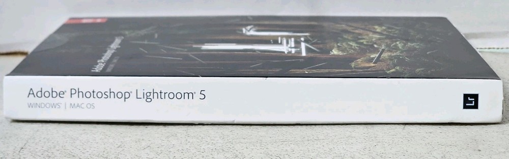 Adobe Photoshop Lightroom 5 Software DVD Unknown Redemption Code Status - As Is