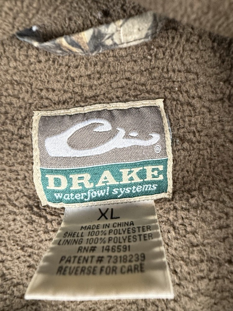 Drake Waterfowl MST CommandXT Eqwader Full Zip Jacket XL