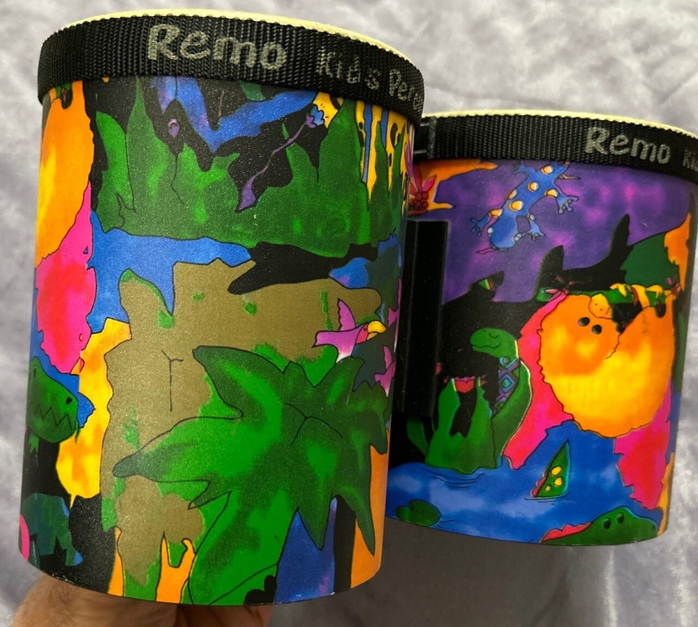 Remo Kid's Percussion Rain Forest Bongos