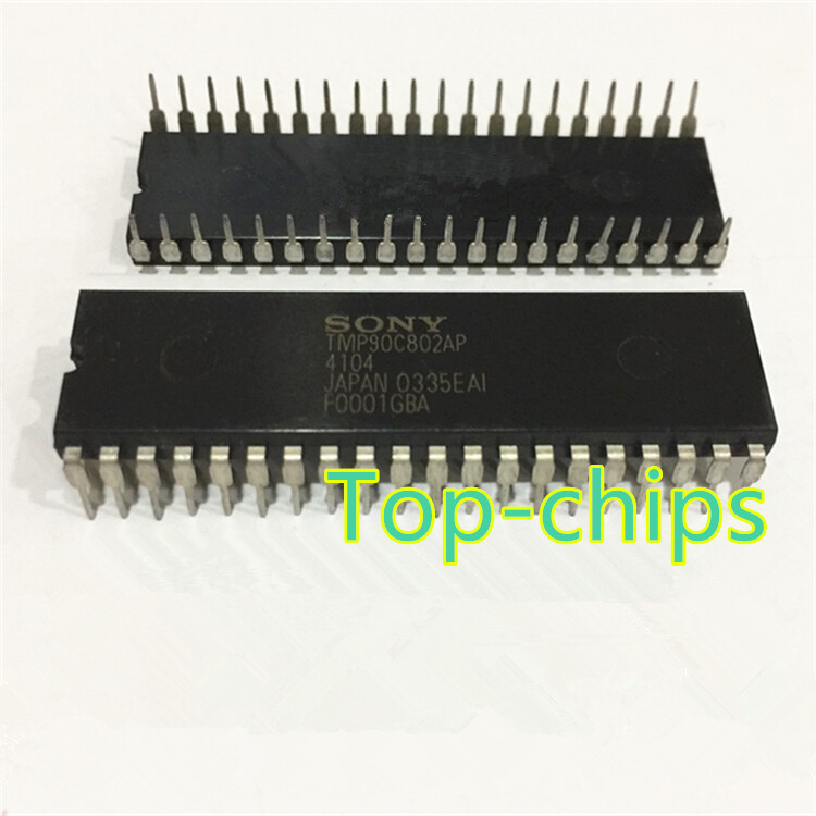 1PCS TMP90C802AP DIP40  new