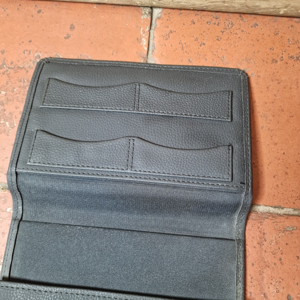 Nissan Owners Manual Case Only Leather Document Wallet Folding