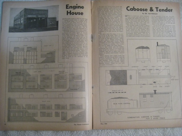 THE MODEL CRAFTSMAN - MAY 1947 - Complete & intact