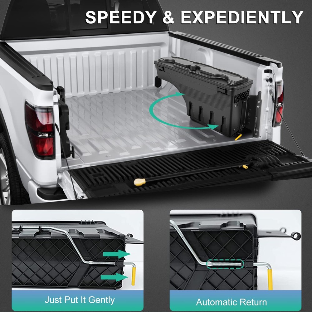 Tool Box for Silverado 1500 2007-2018 LD 2019 Driver Passenger Side