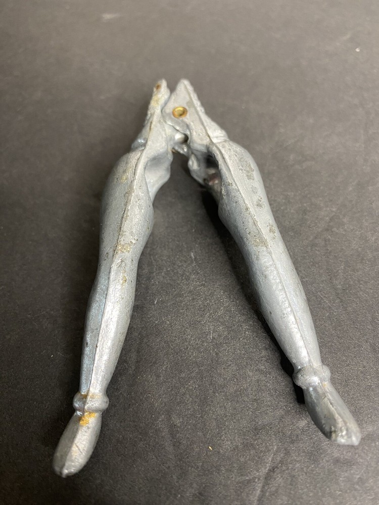 Vintage Ladies Legs Nutcracker 4.5” Risque