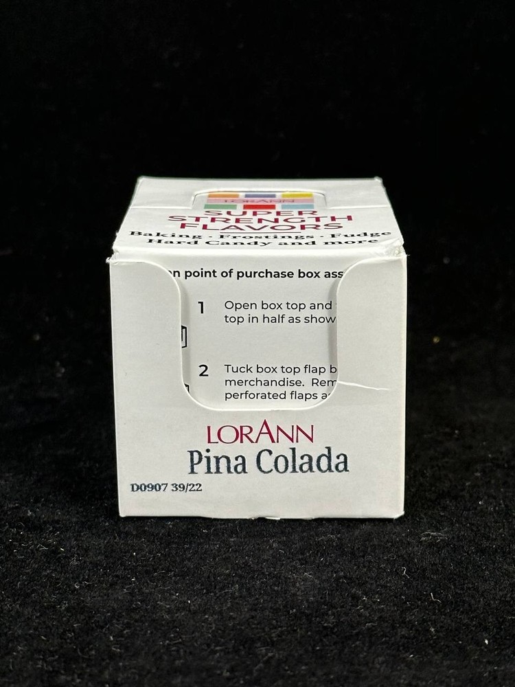 LorAnn Pina Colada SS Flavor, 1 dram bottle - 12 Pack Bundle