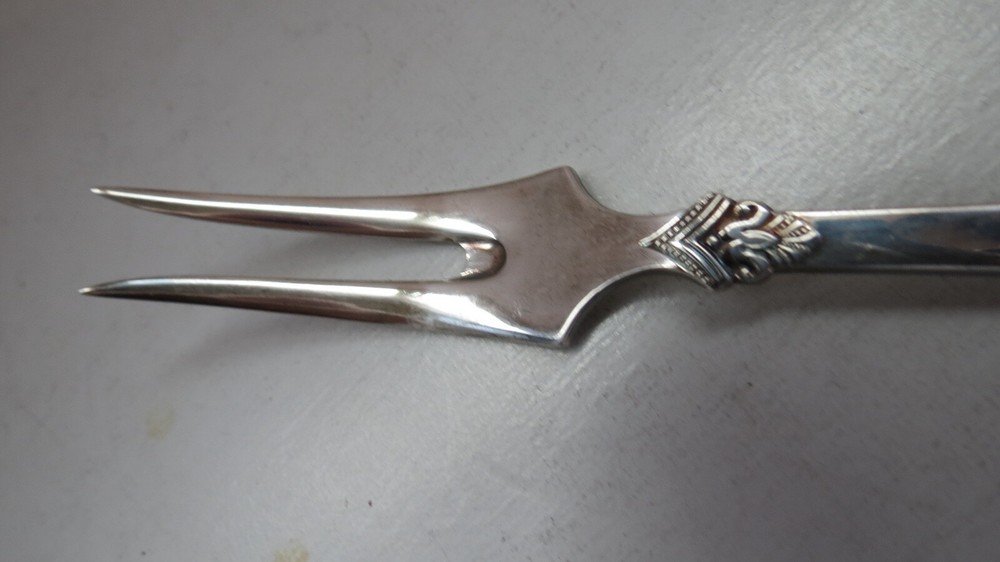 Anitra Solid Pickle Fork by Magnus Aase 830 Silver Norway