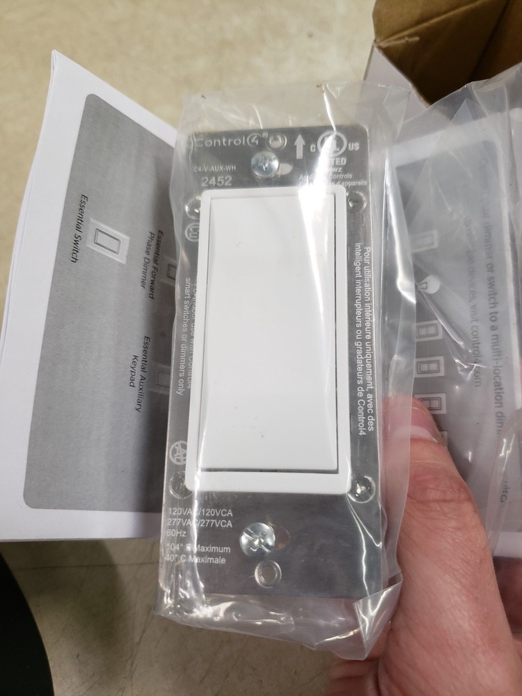 CONTROL4 Auxiliary Keypad (C4-V-AUX-WH)