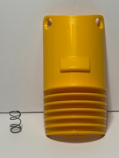 Dyson Vacuum DC07 Wand Release Handle Catch & Spring Yellow Replacement Part
