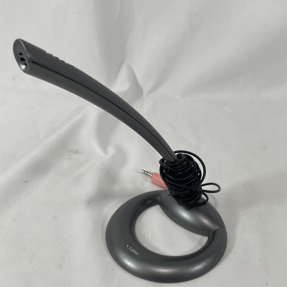 Lab Tech Wired Computer Microphone Verse 504 Vintage